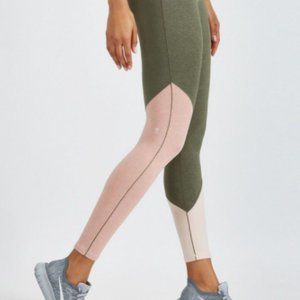 We Over Me Color Block Stretch Jersey Leggings